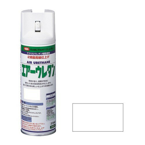 JAN 4957945979815 イサム エアーウレタン ホワイト(315ml) イサム塗料株式会社 花・ガーデン・DIY 画像