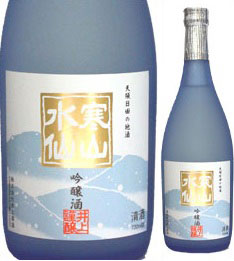 JAN 4958233030027 寒山水仙 吟醸 720ml 株式会社井上酒造 日本酒・焼酎 画像