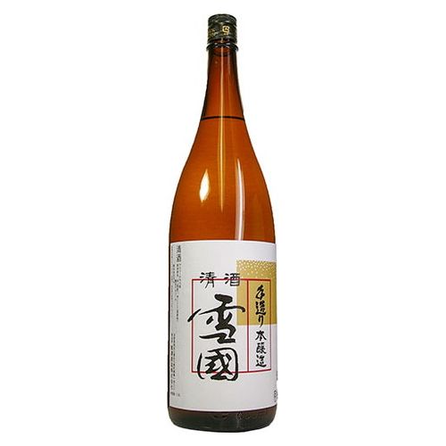 JAN 4958660002741 雪国 手造り本醸造 1.8L 黒澤酒造株式会社 日本酒・焼酎 画像