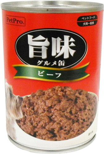 JAN 4959058077099 ペットプロ 旨味グルメ ビーフ(375g) 兼松株式会社 ペット・ペットグッズ 画像