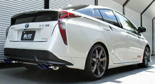 JAN 4959094655251 ブリッツ NUR-SPEC Exhaust System VSR Quad トヨタ プリウス（PRIUS） ZVW55 2ZR-FXE マフラー 株式会社ブリッツ 車用品・バイク用品 画像