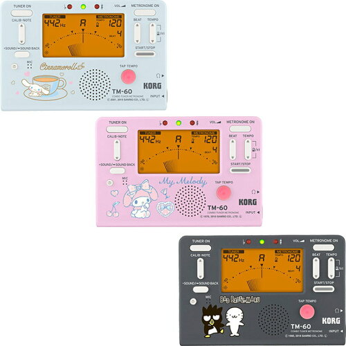 JAN 4959112175952 KORG TM-60 サンリオコラボレーション 株式会社コルグ 楽器・音響機器 画像