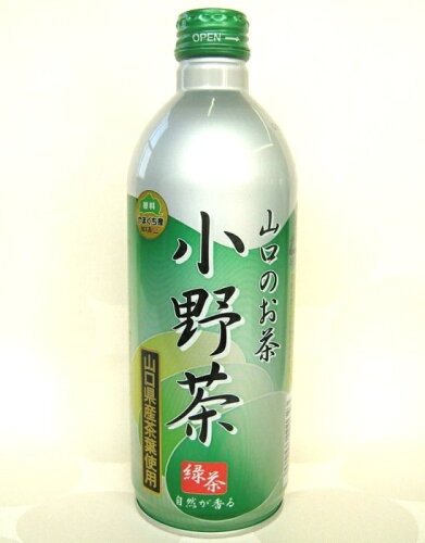 JAN 4960233111323 日本果実工業 山口のお茶 小野茶 缶 490g 日本果実工業株式会社 水・ソフトドリンク 画像