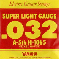 JAN 4960693089163 YAMAHA　エレキギター弦　バラ弦　H1065　5A　．032インチ ヤマハ株式会社 楽器・音響機器 画像