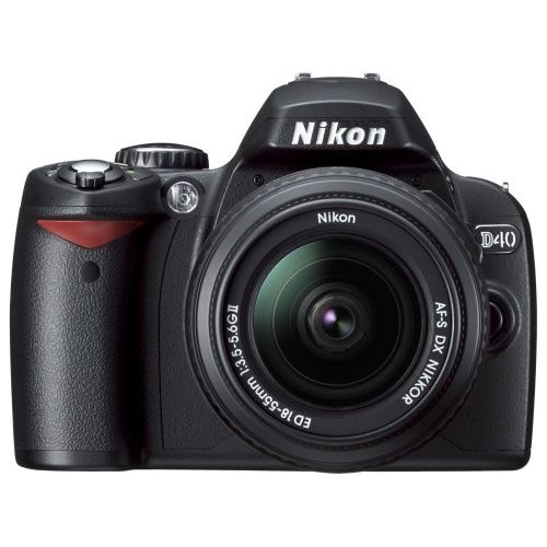 JAN 4960759124944 Nikon デジタル一眼レフカメラ D40 レンズキット BLACK 株式会社ニコン TV・オーディオ・カメラ 画像