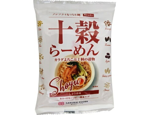 JAN 4960813129106 十穀らーめん しょうゆ味(88g) 桜井食品株式会社 食品 画像