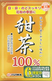 JAN 4960867000253 ユーワ 味わい甜茶 100% 24包 株式会社ユーワ 水・ソフトドリンク 画像