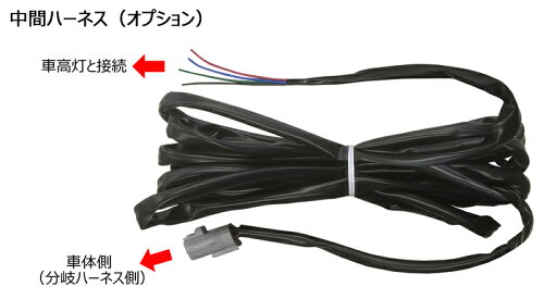 JAN 4961065323267 KOITO LED車高灯シリーズ用 中間ハーネス 株式会社小糸製作所 車用品・バイク用品 画像