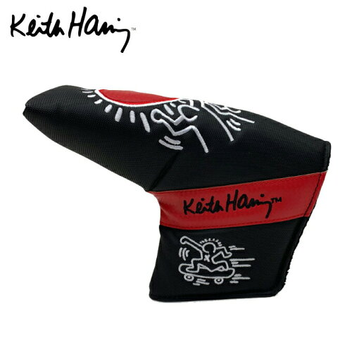 JAN 4961073259206 Keith Haring ヘッドカバー パター用 ゴルフ ピン型 Holding Heart KHPC-08 セントラル工商株式会社 スポーツ・アウトドア 画像