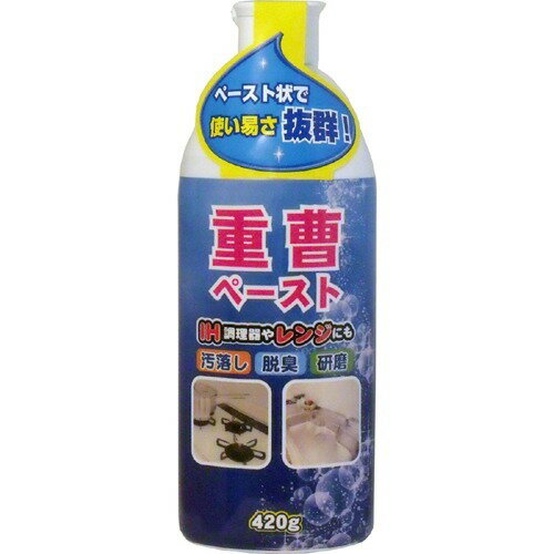 JAN 4961161601160 トーヤク 重曹 ペースト(420g) 東工薬株式会社 日用品雑貨・文房具・手芸 画像