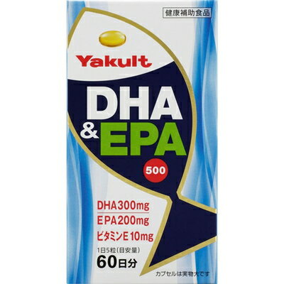 JAN 4961507111810 ヤクルト DHA＆EPA500(300粒) ヤクルトヘルスフーズ株式会社 ダイエット・健康 画像