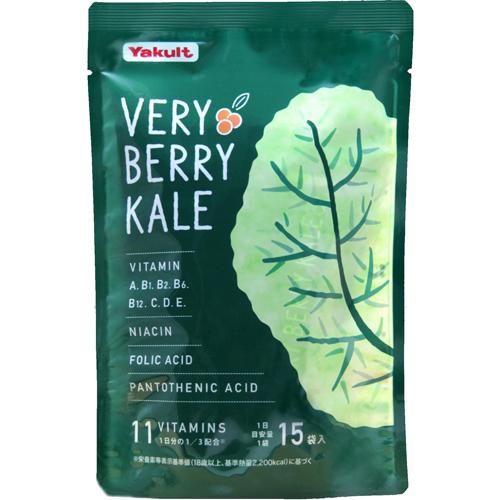 JAN 4961507112305 ヤクルト VERY BERRY KALE ベリーベリーケール(3.6g*15袋入) ヤクルトヘルスフーズ株式会社 ダイエット・健康 画像