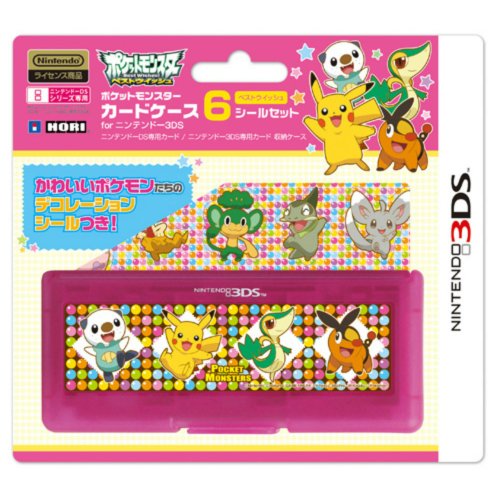 JAN 4961818017801 HORI ポケットモンスター カードケース6 シール for 3DS 株式会社ホリ テレビゲーム 画像