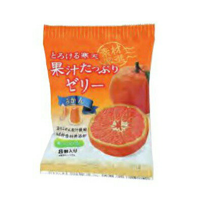 JAN 4962278102755 片山食品 果汁たっぷりゼリー みかん 8個 有限会社片山食品 スイーツ・お菓子 画像