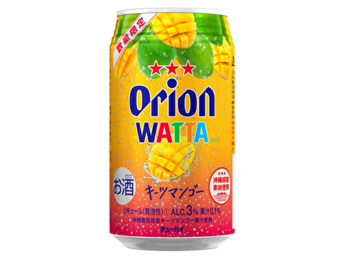 JAN 4962656522410 オリオンビール ＷＡＴＴＡ　キーツマンゴー　缶３５０ｍｌ オリオンビール株式会社 ビール・洋酒 画像