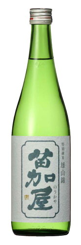 JAN 4962743717620 苗加屋 特別純米 雄山錦 720ml 若鶴酒造株式会社 日本酒・焼酎 画像