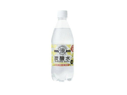 JAN 4964621200842 友桝飲料 強炭酸水レモン 500ml 株式会社友桝飲料 水・ソフトドリンク 画像