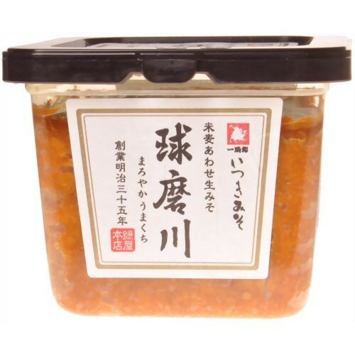 JAN 4965388021176 いつきみそ 球磨川(生みそ)(500g) 合資会社緑屋本店 食品 画像