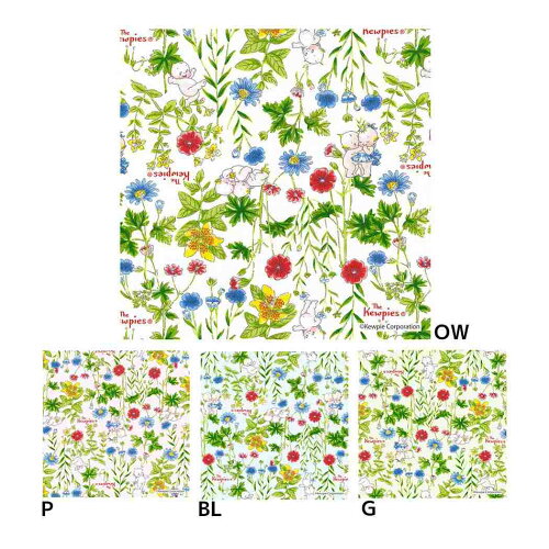 JAN 4965492996261 ザ キューピーズ シーチングカットクロス フラワー The Kewpies 清原 布 生地 ファブリック 日本製 入園 入学 保育園 幼稚園 小学生 キッズ 子ども グッズ 清原株式会社 日用品雑貨・文房具・手芸 画像
