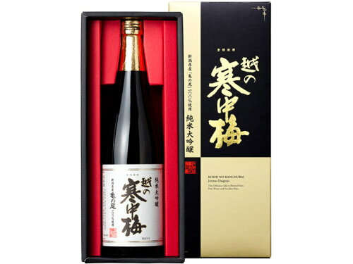 JAN 4965647571657 越の寒中梅 ギフト KKK-25 720ml 新潟銘釀株式会社 日本酒・焼酎 画像