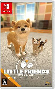 JAN 4965857102047 LITTLE FRIENDS -DOGS ＆ CATS-/Switch/HACPAQQDA/A 全年齢対象 イマジニア株式会社 テレビゲーム 画像