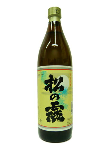 JAN 4966313000266 松の露 芋焼酎 25度 乙 瓶 900ml 松の露酒造株式会社 日本酒・焼酎 画像