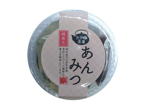 JAN 4967728260726 麻布タカノ たかの茶菓 あんみつ 175g 麻布タカノ株式会社 スイーツ・お菓子 画像