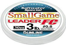 JAN 4968813525416 サンライン SUNLINE スモールゲームリーダーFC 5lb 30m ステルスグレー 525416 フロロライン 株式会社サンライン スポーツ・アウトドア 画像