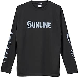 JAN 4968813986422 サンライン SUNLINE ロングスリーブシルキードライTシャツ XL ブラック SUW-15307DLT 株式会社サンライン スポーツ・アウトドア 画像