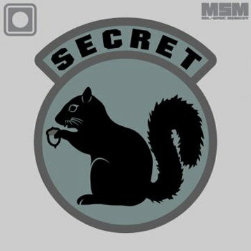 JAN 4968861017949 パッチ Secret Squirrel PVC ACU-Dark 株式会社サンケン ホビー 画像