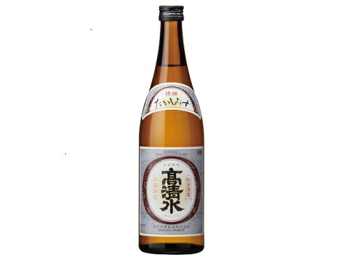 JAN 4969516140067 高清水 精撰 720ml 秋田酒類製造株式会社 日本酒・焼酎 画像