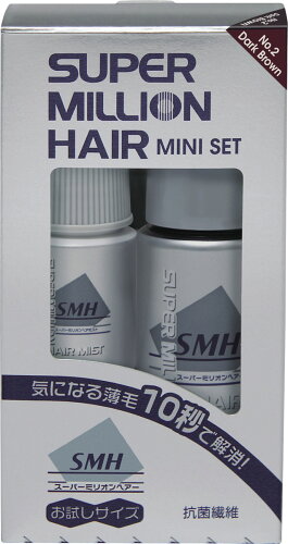 JAN 4969972201258 スーパーミリオンヘアー ブラック トライアルセット(10g+60ml) ルアン株式会社 美容・コスメ・香水 画像