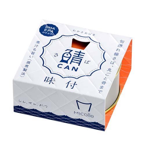 JAN 4970045025442 鯖CAN 味付(90g) 小浜海産物株式会社 食品 画像