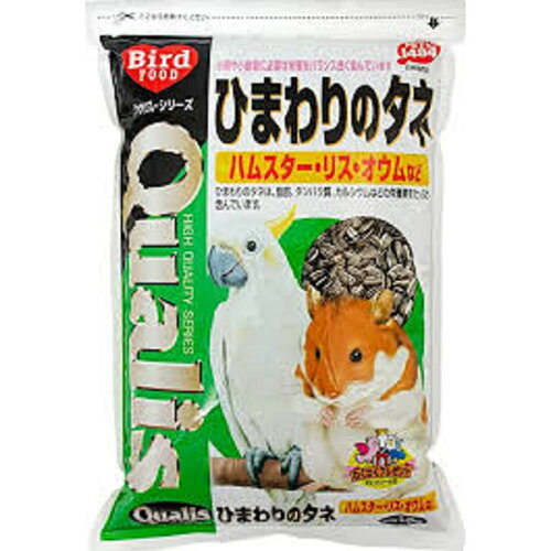 JAN 4970620072083 クオリス ひまわりのタネ 350g 株式会社ペッズ・イシバシ ペット・ペットグッズ 画像