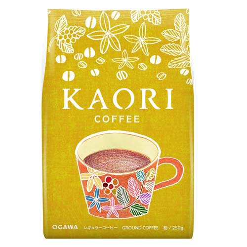 JAN 4970690035889 カオリコーヒー 粉(250g) 小川珈琲株式会社 水・ソフトドリンク 画像