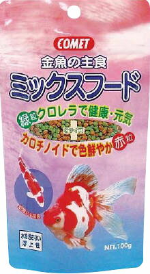 JAN 4971453052662 コメット 金魚の主食 ミックスフード(100g) 株式会社イトスイ ペット・ペットグッズ 画像