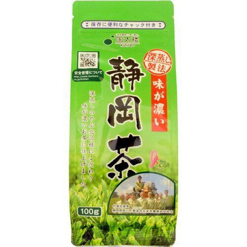 JAN 4971617016714 国太楼 味が濃い深蒸し静岡茶(100g) 株式会社国太楼 水・ソフトドリンク 画像