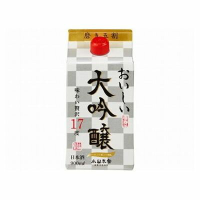 JAN 4971686133121 小山本家 おいしい大吟醸 パック 900ml 株式会社小山本家酒造 日本酒・焼酎 画像