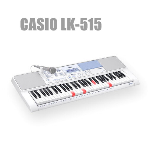 JAN 4971850315063 CASIO 光ナビゲーションキーボード Casiotone 61鍵盤 LK-515 カシオ計算機株式会社 楽器・音響機器 画像