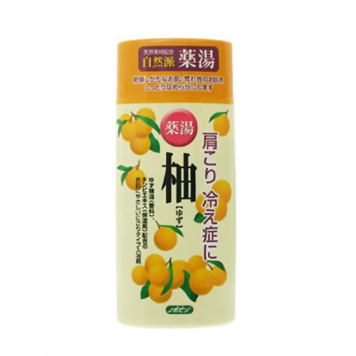 JAN 4971902300184 ノボピン 薬湯 柚(ゆず) 480g 紀陽除虫菊株式会社 日用品雑貨・文房具・手芸 画像