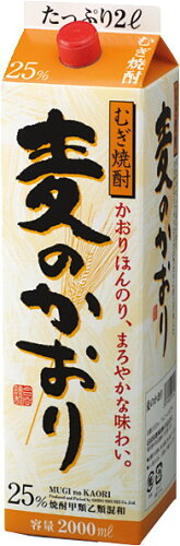JAN 4971980126447 合同酒精 麦焼酎　麦のかおり２５％箱 合同酒精株式会社 日本酒・焼酎 画像