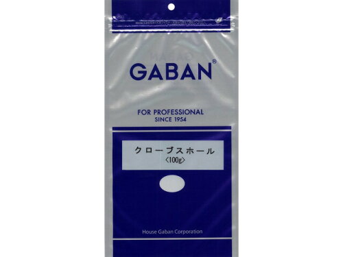 JAN 4971985006072 ギャバン ＧＡＢＡＮクローブスホール１００ｇ袋 ハウスギャバン株式会社 食品 画像