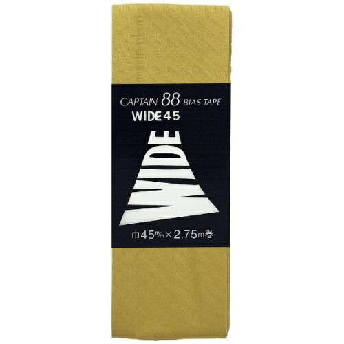 JAN 4972068060684 テトロンバイアスワイド45ミリ 品番368 キャプテン株式会社 日用品雑貨・文房具・手芸 画像