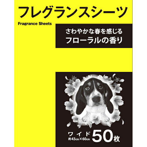 JAN 4972316206864 コーチョー フレグランスシーツワイド 50枚 株式会社コーチョー ペット・ペットグッズ 画像