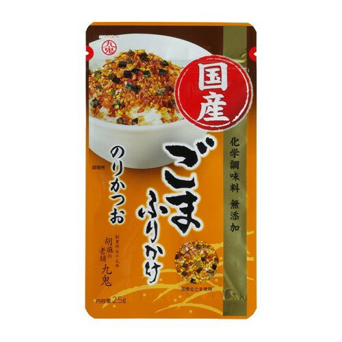 JAN 4972370500946 九鬼 国産ごまふりかけ のりかつお(25g) 九鬼産業株式会社 食品 画像