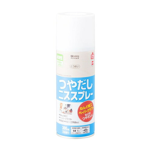 JAN 4972910394400 00557654002300 カンペハピオ 水溶性つやだしニススプレー 300ml とうめい Kanpe Hapio 株式会社カンペハピオ 花・ガーデン・DIY 画像