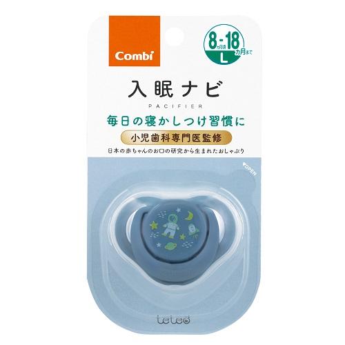 JAN 4972990178952 寝かしつけ テテオおしゃぶり 入眠ナビ サイズL うちゅう 8カ月～18カ月頃まで コンビ オシヤブリニユウミンナビLウチユウ コンビ株式会社 おもちゃ 画像