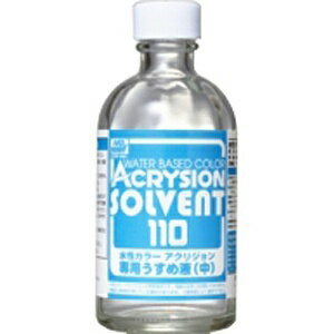 JAN 4973028034004 GSIクレオス｜GSI Creos 新水性カラー アクリジョン うすめ液 110ml T302 株式会社GSIクレオス ホビー 画像