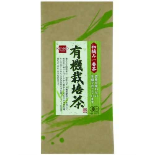 JAN 4973044011713 初摘み一番 有機栽培茶 100g 健康フーズ株式会社 水・ソフトドリンク 画像