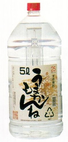 JAN 4973074002729 うまかもんね25度 乙 麦 ペット 5l 神楽酒造株式会社 日本酒・焼酎 画像